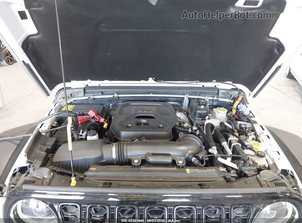 1C4RJXN63SW606418 2025 JEEP WRANGLER White Rear view