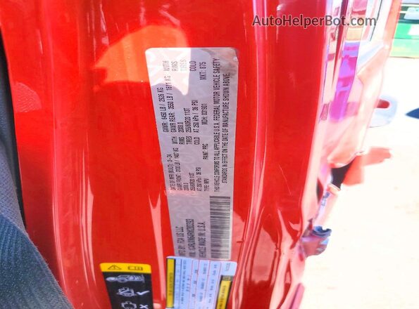 1C4RJXN64RW283393 2024 JEEP WRANGLER Red Вид наклейки з VIN-кодом