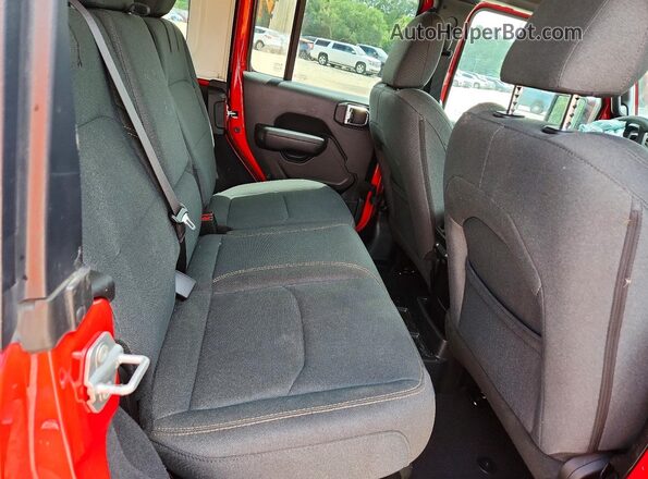 1C4RJXN65SW578735 2025 JEEP WRANGLER Красный Вид задних сидений