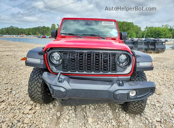1C4RJXN65SW578735 2025 JEEP WRANGLER Красный Вид спереди