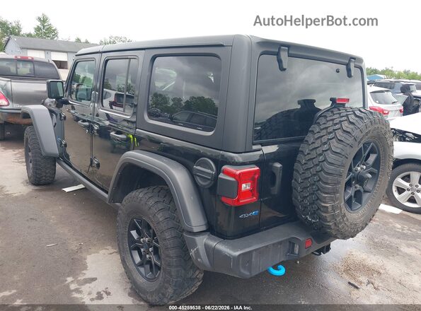 1C4RJXN68RW192594 2024 JEEP WRANGLER Black Trasero izquierdo