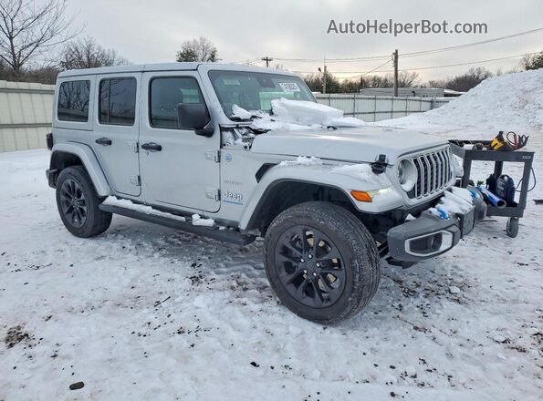 1C4RJXP60RW210714 2024 JEEP WRANGLER Silver Передня права чверть