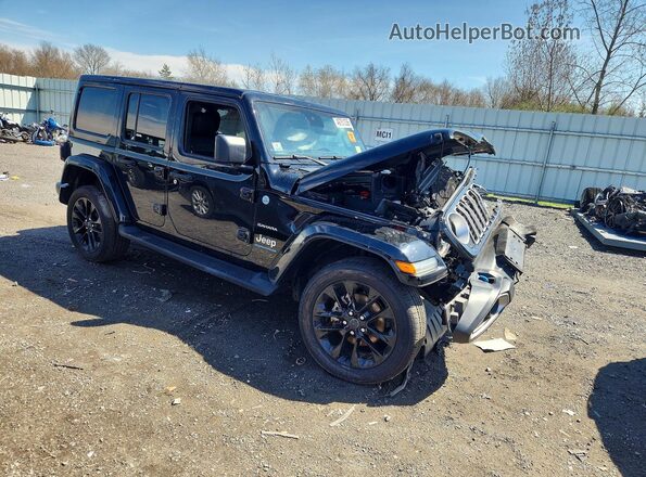 1C4RJXP62RW143873 2024 JEEP WRANGLER Черный Передняя правая четверть