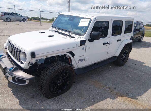 1C4RJXP62RW206941 2024 JEEP WRANGLER White Vista tres cuartos delantera izquierda