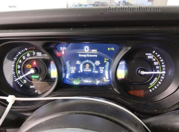 1C4RJXP64RW370076 2024 JEEP WRANGLER White ხელსაწყოთა პანელის ხედი