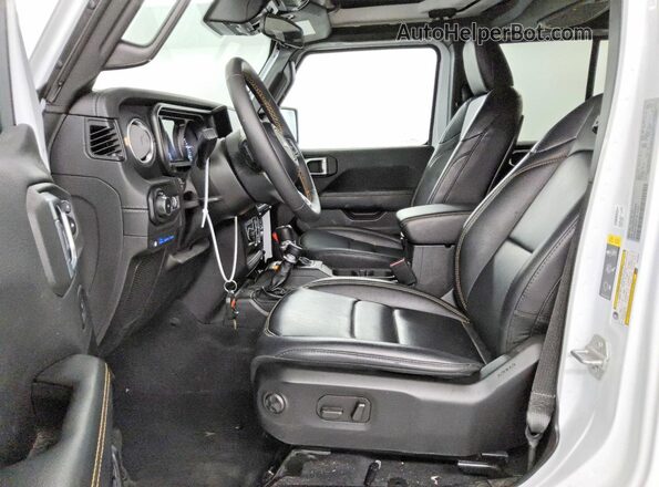 1C4RJXP64RW370076 2024 JEEP WRANGLER White წინა სალონის ხედი