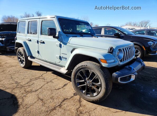1C4RJXP65RW168184 2024 JEEP WRANGLER Серый Передняя правая четверть