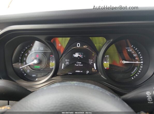 1C4RJXP66RW238646 2024 JEEP WRANGLER Gray უკანა სავარძლების ხედი