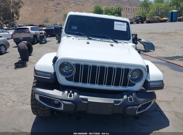1C4RJXP67SW584338 2025 JEEP WRANGLER White Instrument cluster view