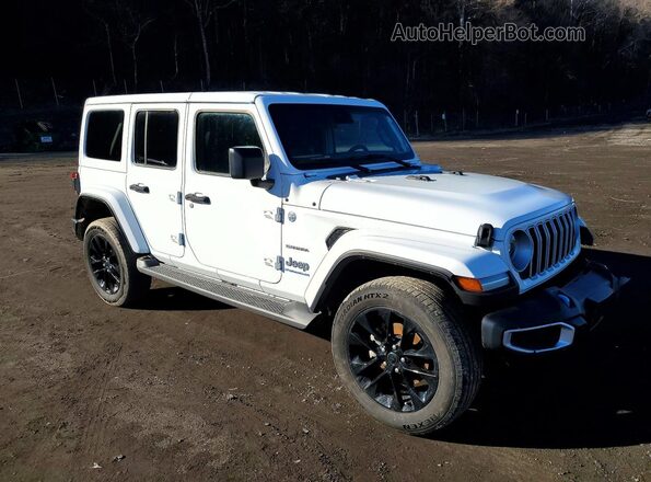 1C4RJXP68RW282664 2024 JEEP WRANGLER Белый Передняя правая четверть