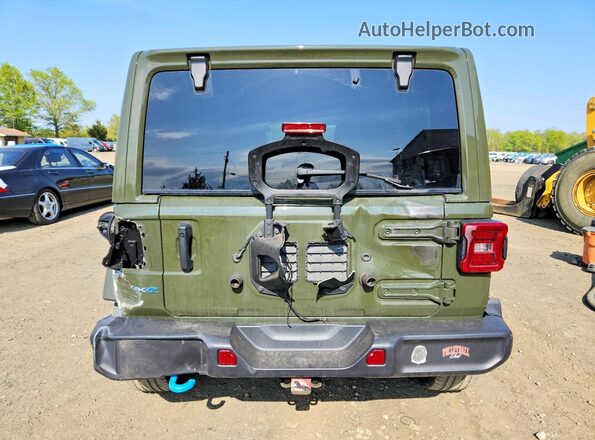 1C4RJXP69RW141716 2024 JEEP WRANGLER Зеленый Вид сзади
