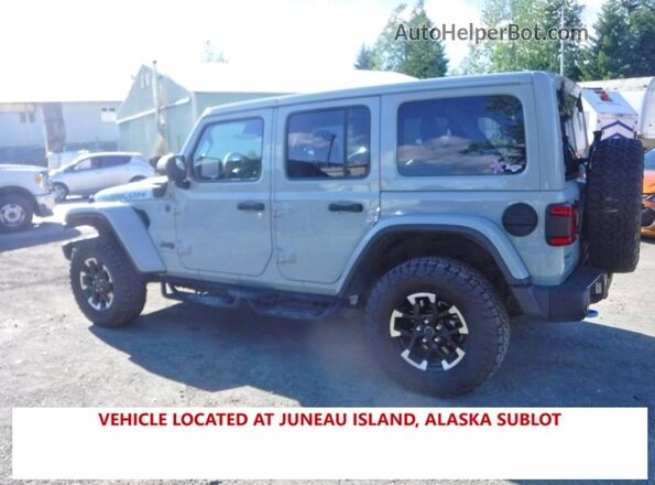 1C4RJXR65RW126935 2024 JEEP WRANGLER Silver Tył lewy