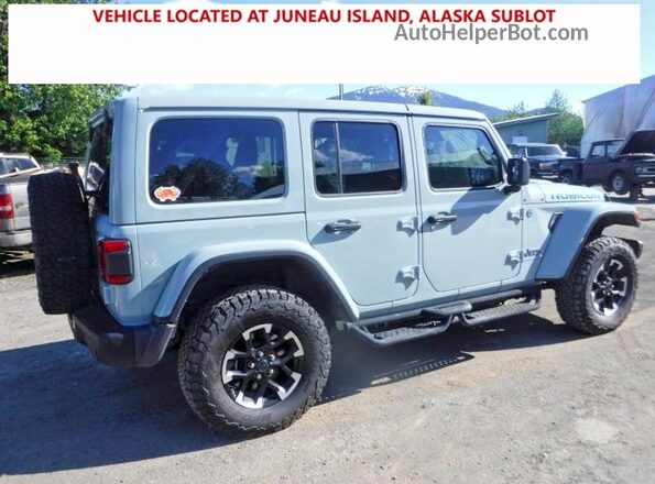 1C4RJXR65RW126935 2024 JEEP WRANGLER Silver Tył prawy