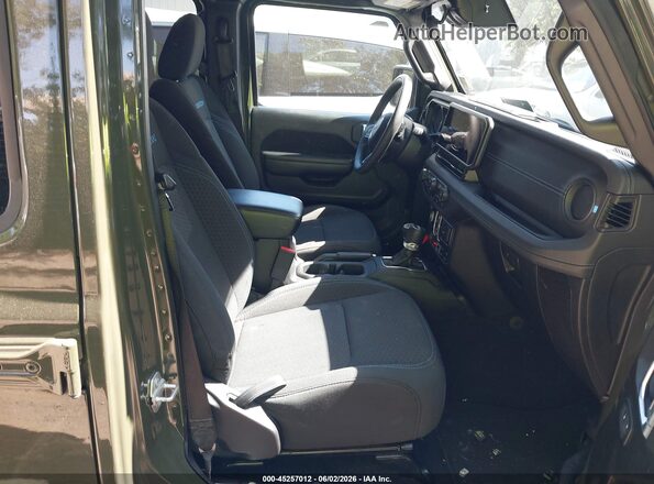 1C4RJXR65RW272025 2024 JEEP WRANGLER Green Widok wnętrza z przodu