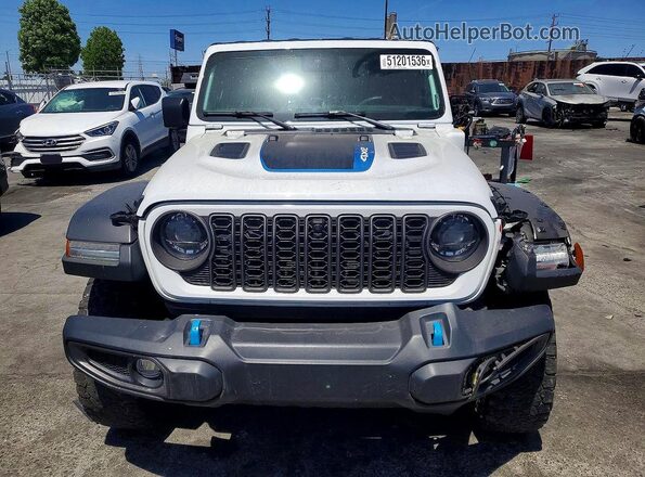 1C4RJXR67RW149990 2024 JEEP WRANGLER White Դիմացի տեսք