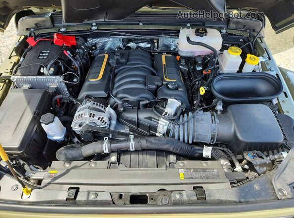 1C4RJXSJ8SW545155 2025 JEEP WRANGLER Green Engine compartment view