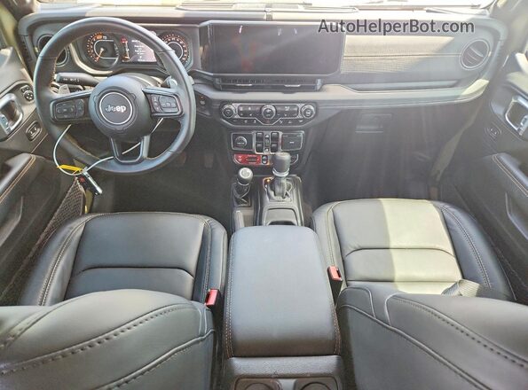 1C4RJXSJ8SW545155 2025 JEEP WRANGLER Green Dashboard view