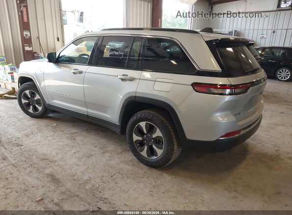 1C4RJYB61RC142602 2024 JEEP GRAND CHEROKEE 4XE Silver Задня ліва чверть