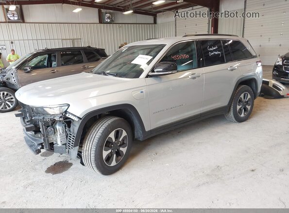 1C4RJYB61RC142602 2024 JEEP GRAND CHEROKEE 4XE Silver Передня ліва чверть