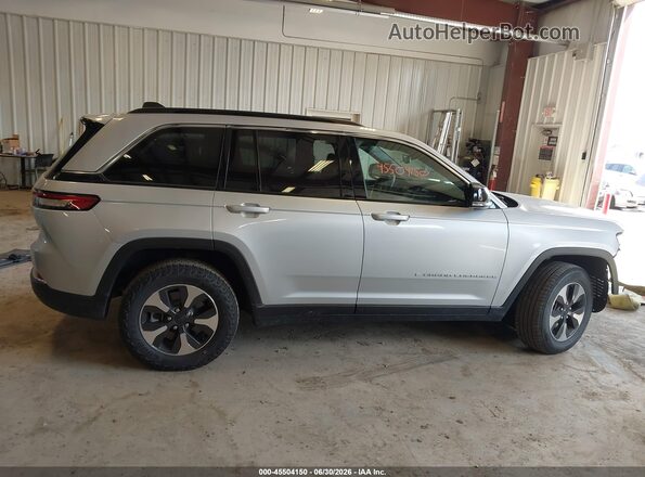 1C4RJYB61RC142602 2024 JEEP GRAND CHEROKEE 4XE Silver Панорамний вид салону 360°