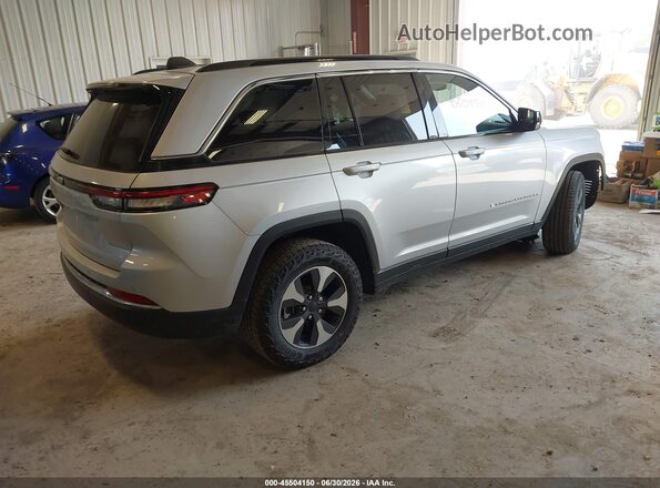 1C4RJYB61RC142602 2024 JEEP GRAND CHEROKEE 4XE Silver Задня права чверть