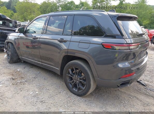 1C4RJYB62P8905467 2023 JEEP GRAND CHEROKEE 4XE Gray Trasero izquierdo