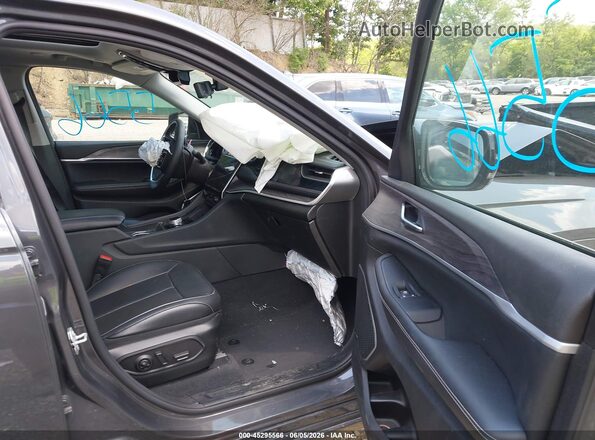 1C4RJYB62P8905467 2023 JEEP GRAND CHEROKEE 4XE Gray Vista interior delantera