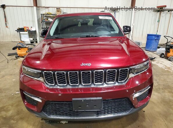 1C4RJYB65PC649404 2023 JEEP GRAND Red Widok z przodu
