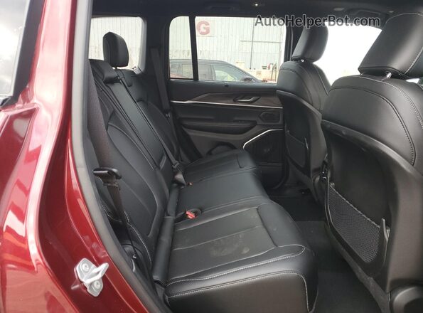 1C4RJYB65S8690238 2025 JEEP GRAND Burgundy Вид задньої частини салону