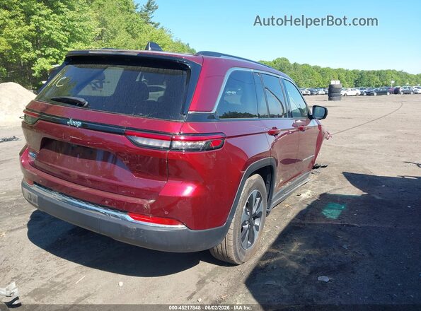 1C4RJYB66RC712285 2024 JEEP GRAND CHEROKEE 4XE Red Rear right