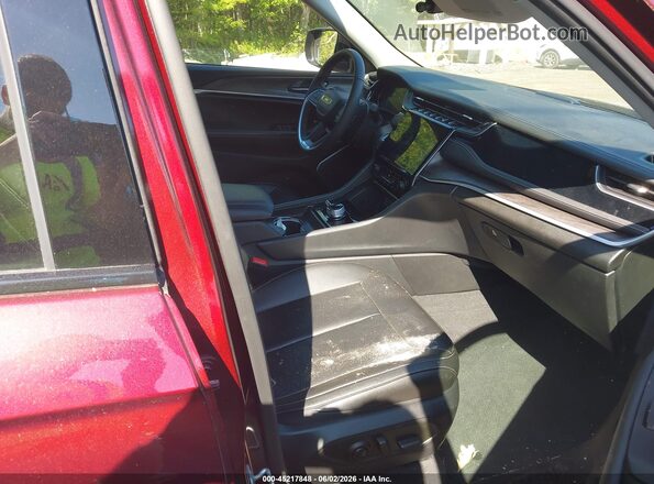 1C4RJYB66RC712285 2024 JEEP GRAND CHEROKEE 4XE Red Front interior view