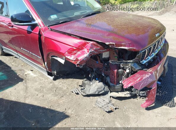 1C4RJYB66RC712285 2024 JEEP GRAND CHEROKEE 4XE Red Front view
