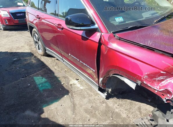 1C4RJYB66RC712285 2024 JEEP GRAND CHEROKEE 4XE Red Rear interior view