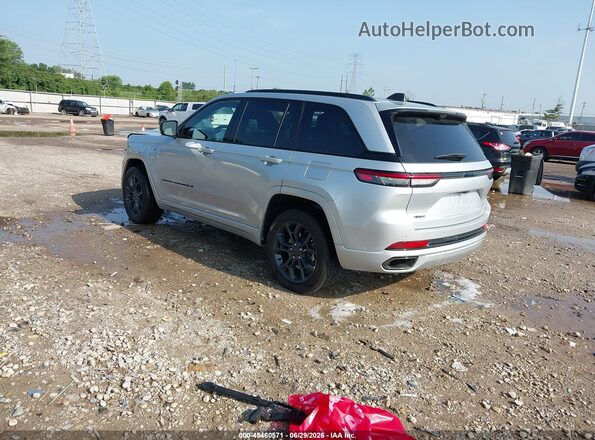 1C4RJYB66S8653537 2025 JEEP GRAND CHEROKEE 4XE Silver Հետևի ձախ