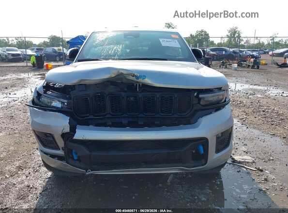 1C4RJYB66S8653537 2025 JEEP GRAND CHEROKEE 4XE Silver Դիմացի տեսք