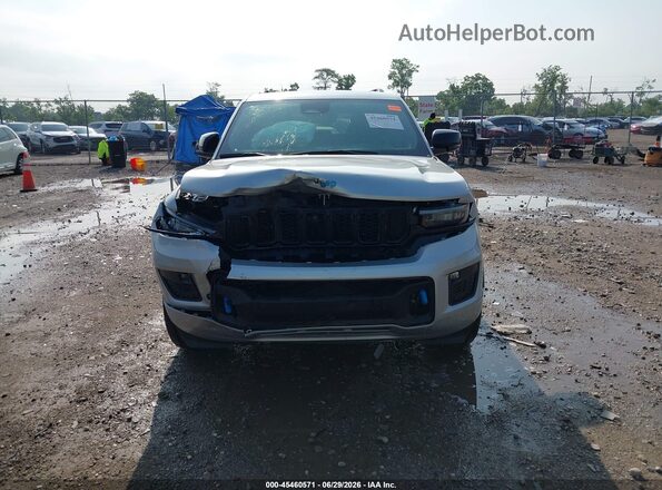 1C4RJYB66S8653537 2025 JEEP GRAND CHEROKEE 4XE Silver Սալոնի հետևի տեսք