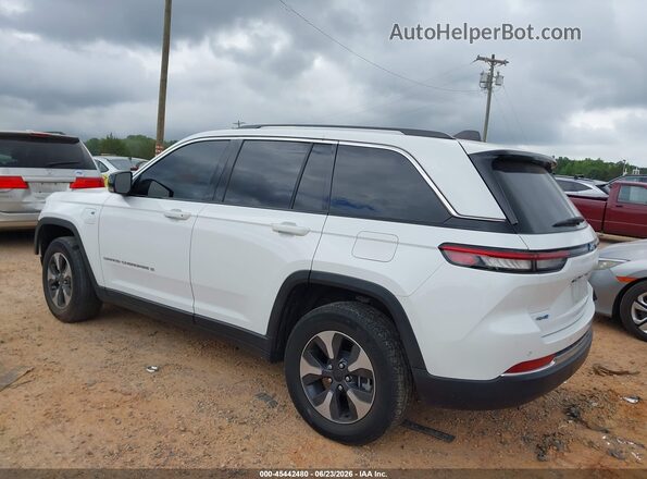 1C4RJYB67N8759774 2022 JEEP GRAND CHEROKEE 4XE White Հետևի ձախ
