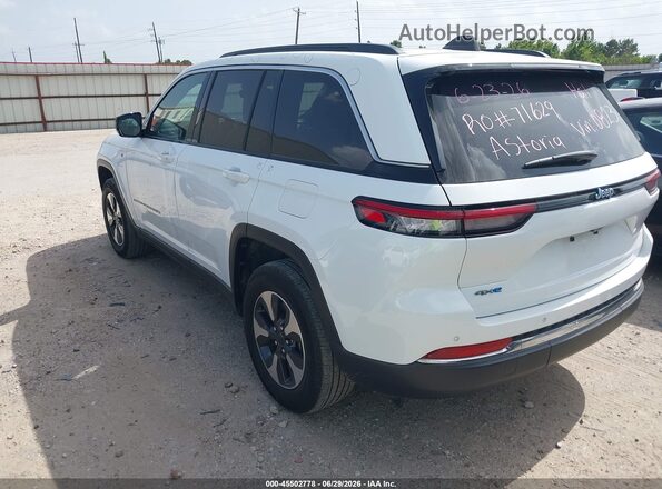 1C4RJYB68R8520823 2024 JEEP GRAND CHEROKEE 4XE White Հետևի ձախ