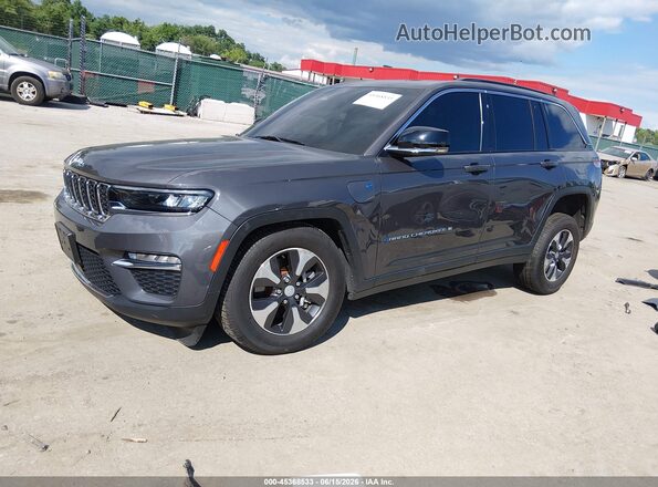 1C4RJYB69RC158756 2024 JEEP GRAND CHEROKEE 4XE Gray Przód lewy