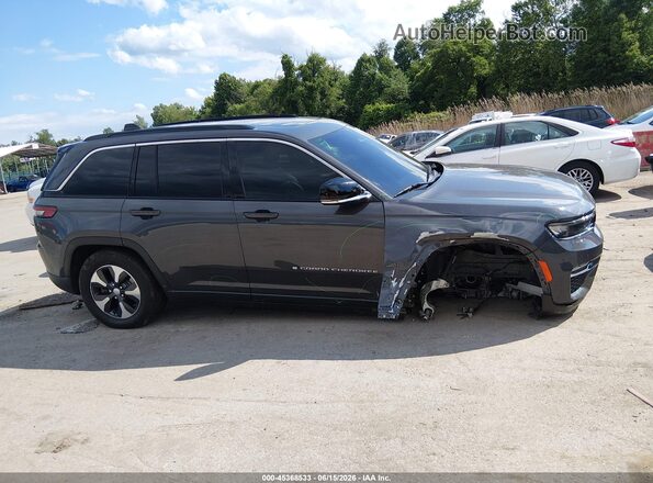1C4RJYB69RC158756 2024 JEEP GRAND CHEROKEE 4XE Gray Widok wnętrza 360 stopni