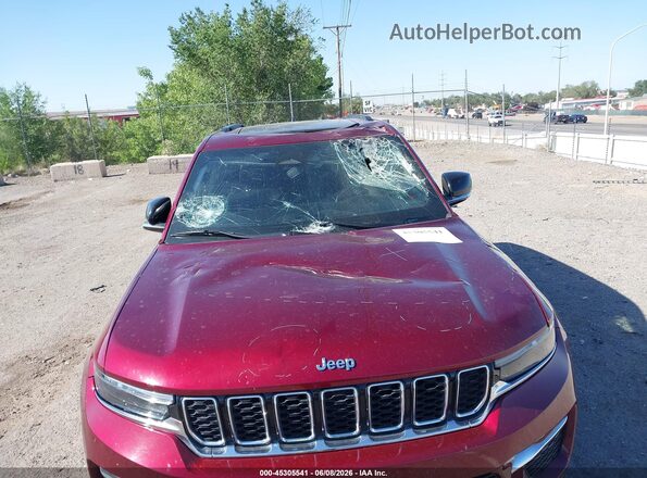 1C4RJYB6XPC633442 2023 JEEP GRAND CHEROKEE 4XE Red Vista frontal