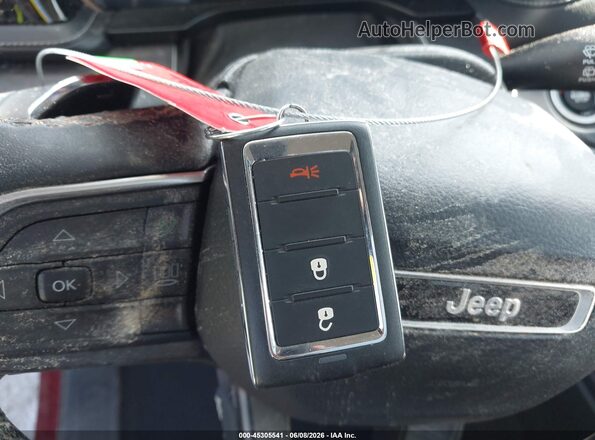 1C4RJYB6XPC633442 2023 JEEP GRAND CHEROKEE 4XE Red Vista del salpicadero