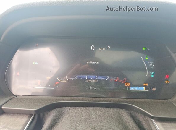1C4RJYB6XRC106522 2024 JEEP GRAND Gray Instrument cluster view