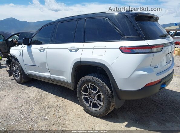 1C4RJYC62P8775138 2023 JEEP GRAND CHEROKEE 4XE White Rear left