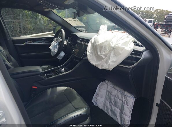 1C4RJYC63N8767112 2022 JEEP GRAND CHEROKEE 4XE White Front interior view