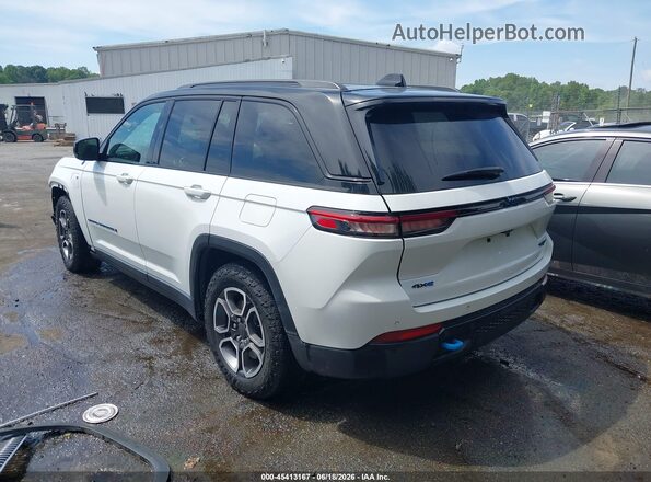 1C4RJYC63N8767112 2022 JEEP GRAND CHEROKEE 4XE White Rear left