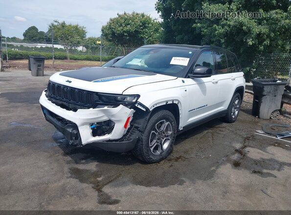 1C4RJYC63N8767112 2022 JEEP GRAND CHEROKEE 4XE White Front left