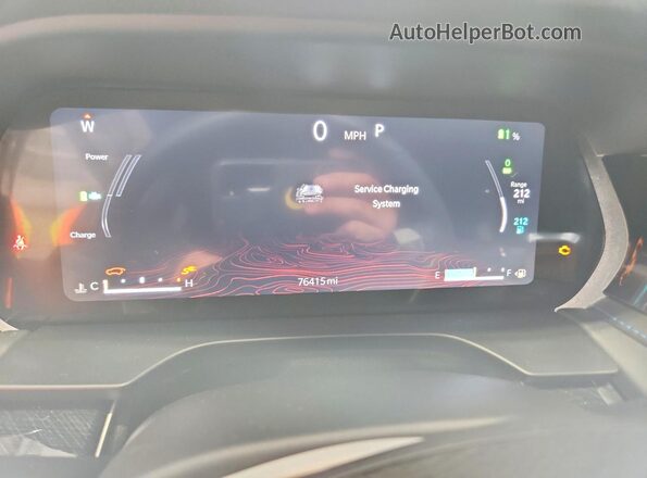 1C4RJYC67R8941527 2024 JEEP GRAND Blue Instrument cluster view