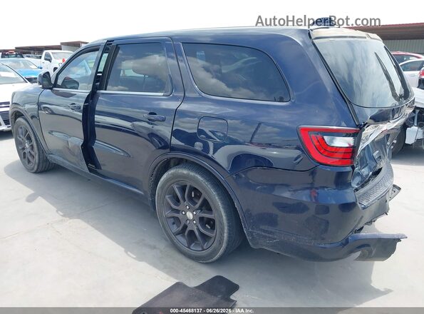 1C4SDHCT0GC402563 2016 DODGE DURANGO Dark Blue Trasero izquierdo