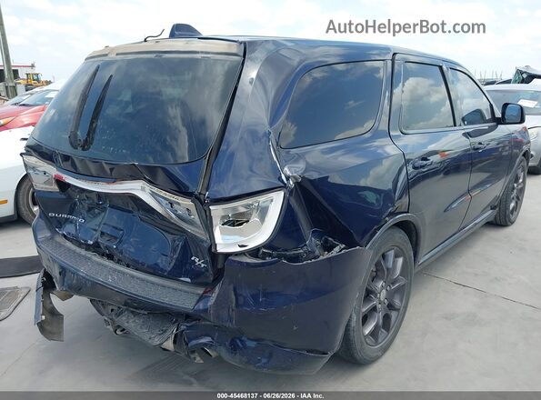 1C4SDHCT0GC402563 2016 DODGE DURANGO Dark Blue Trasero derecho